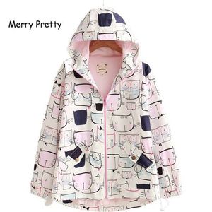 Neko Printed Windcheater