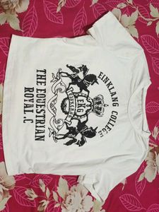 printed pullover T-shirt