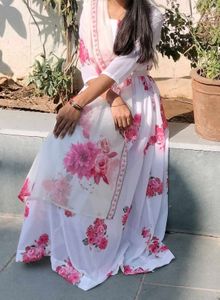 Floral Long Frock