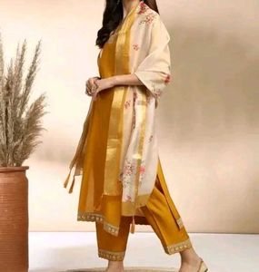 Suit With Dupatta