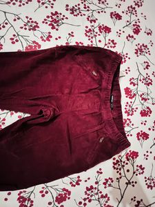 Maroon Trouser
