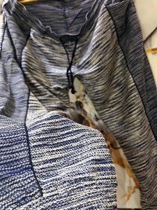 Stylish Blue Knit Joggers