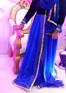 blue gown
