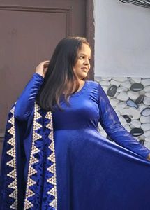 Royal Blue Velvet Suit