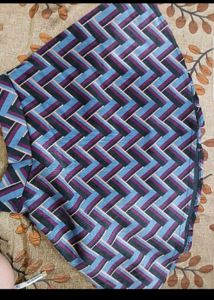 Patterned Ethnic Skirt