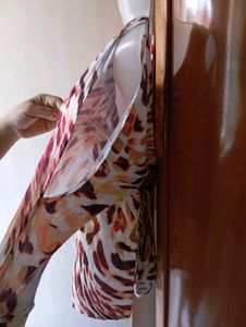 Animal print top