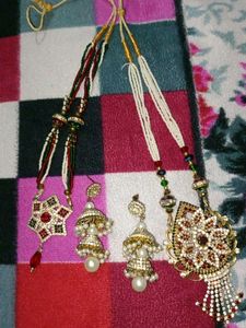 Jewellery Set And Jhumka Earrings 😍