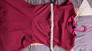 Maroon Dress