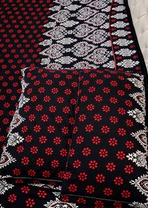 Beautiful Printed Microfiber Double Bed Sheet