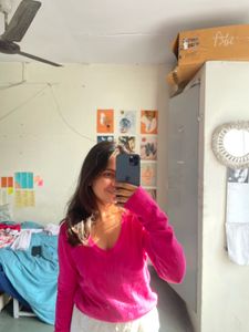 Pink Long Sleeve Top