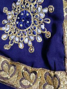 Elegant Embellished Saree