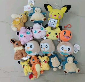 Pokemon Plush Keychains