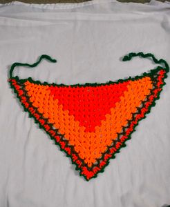 Crochet bandana (headscarf)
