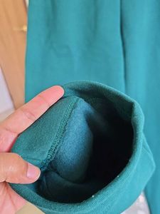 ZARA Green Fleece SweatPants