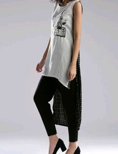 Asymmetrical Sleeveless Top