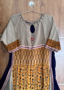 Heavy Flared Gown