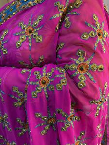 Zari Embroidery With Stone Sitira Hand Work