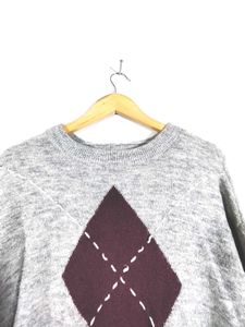 Argyle Knit Sweater