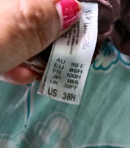 Underwired High Quality 38H Bra From Wacoal