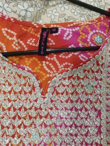 Bandhani Print Kurta