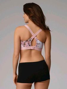 Sports Paded Flower Print Bra