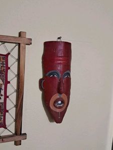 TERRACOTA Tribal MASK WALL DECOR