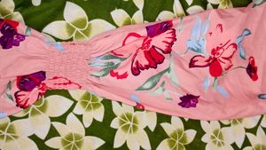 Floral Smocked Crop Top