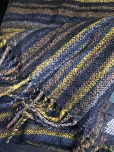 Striped Scarf with Tassels 1
