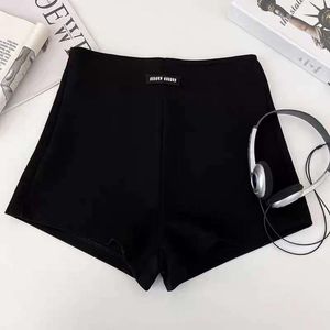 Chic Black High-Waisted Shorts