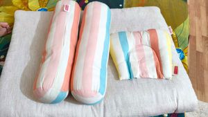Panda Print Gadda Pillow Set