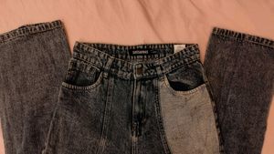 Sassfras Patchwork Flare Jeans