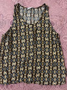Patterned Tank Top