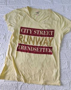 Set of 5 Graphic Print T-Shirts