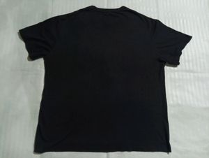 Men black T-shirt