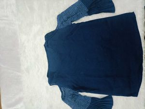 Cold Shoulder Top| Nevy Blue 💙