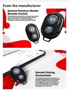 Camera Wireless Bluetooth Shutter Selfie Remote wi