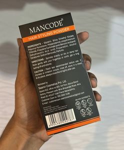 MANCODE Hair Styling Powder