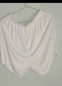 satin sleeveless night suit