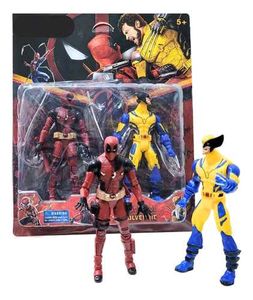 Deadpool Wolverine Figures Dolls With Lights