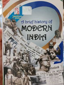 Modern India History Book