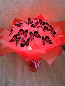 New Butterfly Bouquet With Fairy Lights ⚡🦋