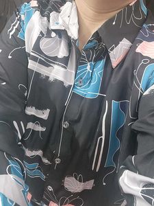 Abstract Print Shirt 42