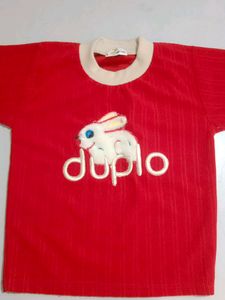 Cute Red Kids T-Shirt