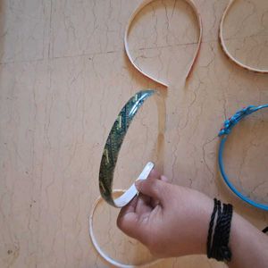 8 Mixed Premium Hairbands Set For Kids 4 To 6 Yrs