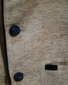 Golden Biege Nehru blazer