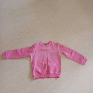 Cute Pink UCB + Grey Unicorn Sweatshirt