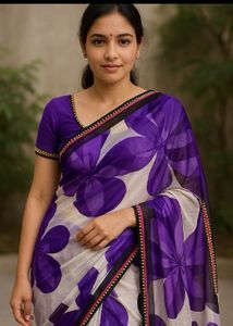 7 Combo Satin Crepe Saree