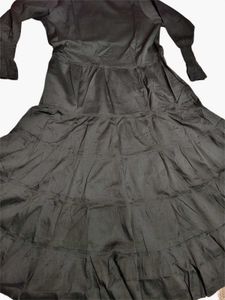 Black Unique Style Dubai Abaya Burqua 4 Pcs Set