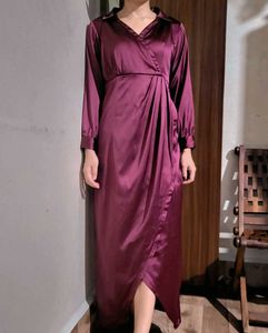 Satin Dress
