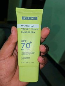 Hyphen Matte Max Velvet Touch Sunscreen SPF 70+